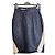 Autre Marque Falda de cuero Preen Line Arena Azul oscuro