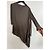 Autre Marque Túnica asimétrica Rick Owens Lilies Gris antracita - vista 2