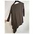 Autre Marque Túnica asimétrica Rick Owens Lilies Gris antracita - vista 3