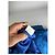 Vintage Givenchy Abstraktes Kleid Blau - Ansicht 11