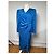 Vintage Givenchy Abstraktes Kleid Blau - Ansicht 13