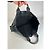 Vintage Hermès Canvas Tote Bag Schwarz Grau - Ansicht 3
