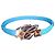 Cinturón Chopard MISS HAPPY de piel de ternera turquesa