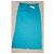 Autre Marque Gonna lunga in lino e cotone turchese - vista 7