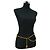 Timeless Chanel Vintage 93A Gold Metal Chain 4 Leaf Clover Necklace or Belt Golden - view 2