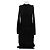 Alaïa Maxikleid Schwarz