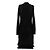 Alaïa Maxikleid Schwarz - Ansicht 2