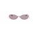 Autre Marque Gafas de sol GIGI STUDIOS Shimmer doradas Dorado - vista 2