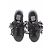 Adidas Baskets "Superstar" noir à franges en cuir - vue 6