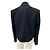 Autre Marque Blazer negro con flecos de lana - vista 2