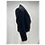 Autre Marque Blazer negro con flecos de lana - vista 3