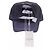 Autre Marque Cappellino BOUGUESSA in cotone blu navy - vista 2