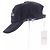 Autre Marque Cappellino BOUGUESSA in cotone blu navy - vista 4
