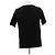 Camiseta negra de manga corta de algodón Céline Negro - vista 2