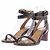 Isabel Marant Leder High Heels Schwarz