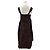 Autre Marque Vestido largo de algodón marrón Damson Madder Castaño - vista 2