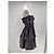 Autre Marque Braunes gerafftes Bustierkleid - Ansicht 3