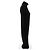 Abito nero a collo alto Rick Owens - vista 3