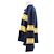 Louis Vuitton Trikoloren Polo aus Baumwolle Marineblau - Ansicht 4
