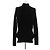 Maglione a collo alto nero Rick Owens - vista 2