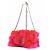 Roger Vivier Borsa rosa arancione con frange - vista 5