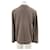 Autre Marque Brauner Pullover mit Schulterpolstern  - Ansicht 2