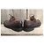 Autre Marque Derbies Donalson in pelle marrone scuro - vista 6