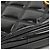 Borsa a spalla in pelle verniciata nera Saint Laurent Nero - vista 11