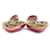 Orecchini a clip oro e rosa Chanel D'oro - vista 4
