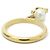 LV Iconic Louisa L Band Ring von Louis Vuitton Weiß Golden - Ansicht 2