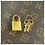 Borsa a mano Bowling Vanity Monogram Louis Vuitton M47270 Marrone - vista 4