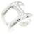 Ring Anello Grande Osmo di Hermès Argento Argento