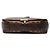 Borsa a Spalla Damier Bastille Louis Vuitton Marrone - vista 3