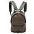 Zaino Palm Springs PM Monogram Louis Vuitton Marrone Nero