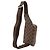 Borsa a Tracolla Damier Geronimos di Louis Vuitton Marrone - vista 2