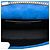 Borsa a tracolla Kate Monogram in suede blu medio con frange di Saint Laurent - vista 4