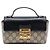 Borsa a tracolla mini GG Supreme Padlock beige di Gucci
