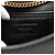 Sac à bandoulière Kate Monogram en cuir de veau matelassé noir moyen avec frange Saint Laurent - vue 7