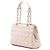 Borsa shopping Lady Dior in agnello marrone medio Cannage morbido con zip - vista 2