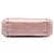 Borsa Bella in pelle di vitello metalizzata rosa Gucci - vista 3