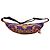 Belt bag in nylon stampato con leopardo rosso barocco Versace - vista 3