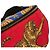 Belt bag in nylon stampato con leopardo rosso barocco Versace - vista 8