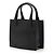 Valentino Mini Tote in Pelle Nera VLogo Nero - vista 2