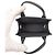 Valentino Mini Tote in Pelle Nera VLogo Nero - vista 4