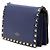 Bolso de Cadena Rockstud de Cuero Azul Valentino Azul marino - vista 2