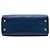 Borsa a mano Prada in pelle Saffiano blu con doppia zip Blu scuro - vista 3