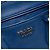 Borsa a mano Prada in pelle Saffiano blu con doppia zip Blu scuro - vista 5