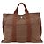 Borsa Tote Herline MM di Hermès Marrone - vista 4