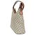 Borsa a spalla Hobo Gucci Marrone Beige - vista 3
