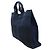 Hermès Fourre-Tout MM Canvas Tasche Schwarz Marineblau - Ansicht 3